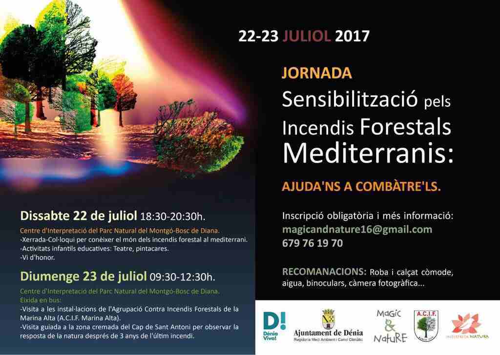  Medio Ambiente organiza unas jornadas de sensibilización hacia los incendios forestales mediterráneos 