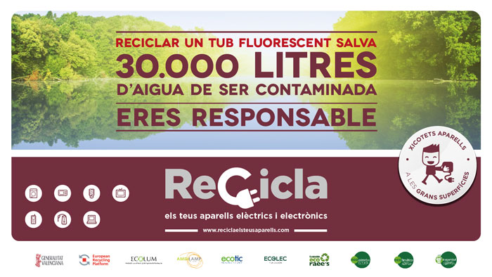 La campaña “Recicla tus aparatos” llega a Dénia para concienciar a la población sobre la importancia del reciclaje 