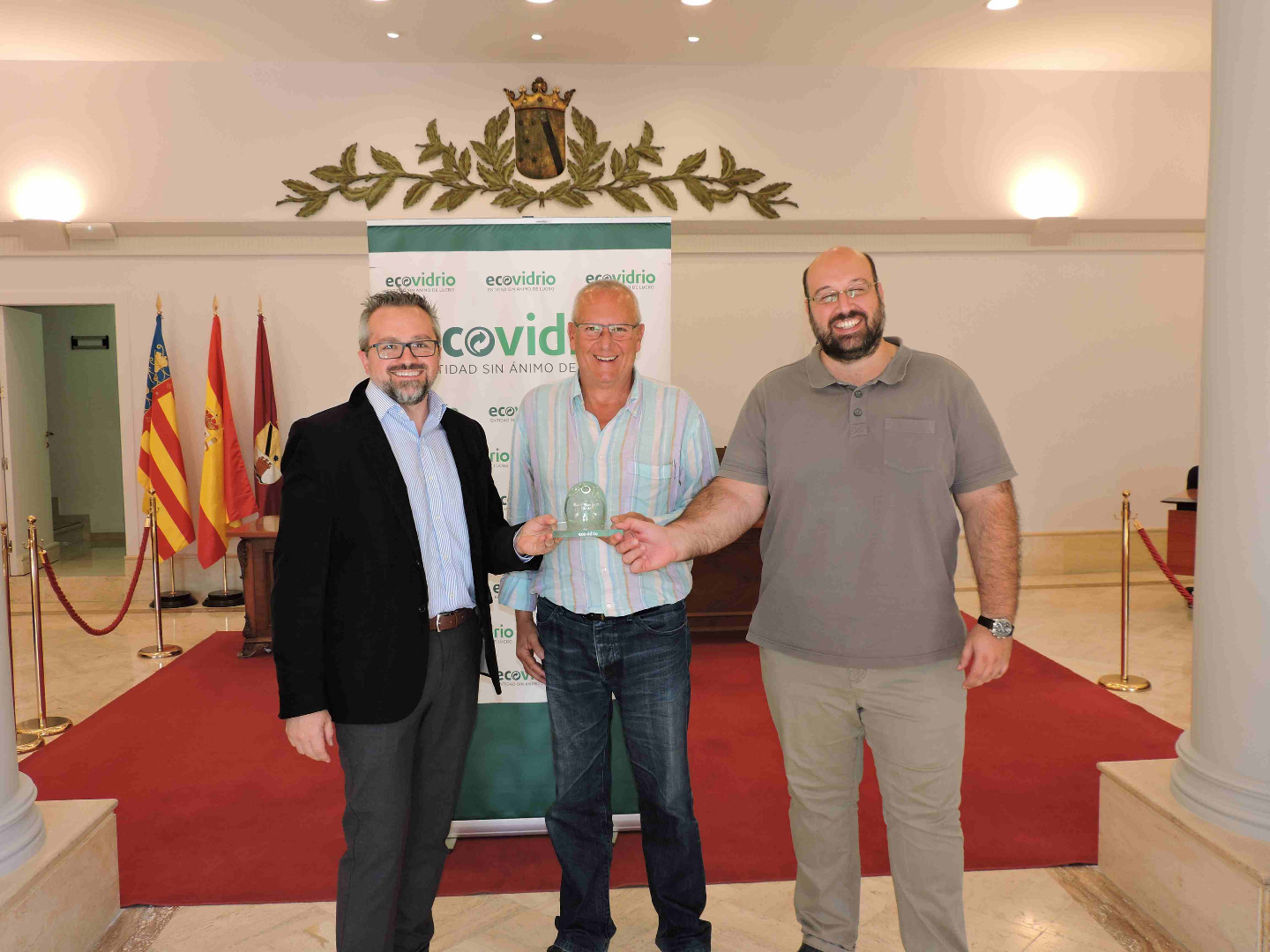 El pla estival de reciclatge d'Ecovidrio incrementa un 3% el reciclat de vidre a Dénia respecte a l'any passat