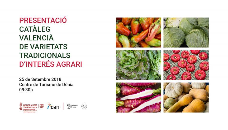  El primer catàleg valencià de varietats tradicionals agràries es presenta dimarts a Dénia