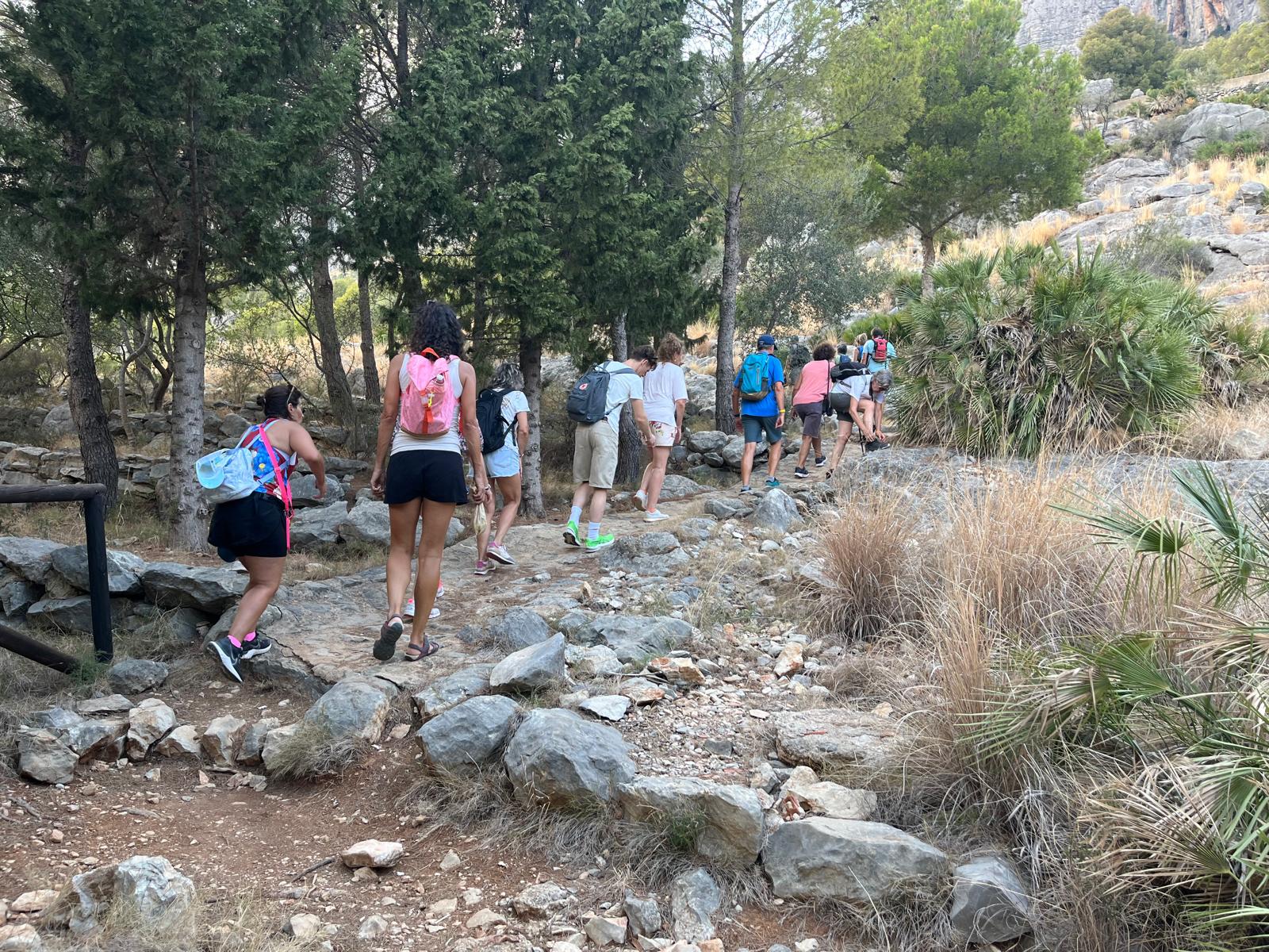 Cerca de 300 personas han disfrutado este año del programa 'Descubre los paisajes de Dénia'