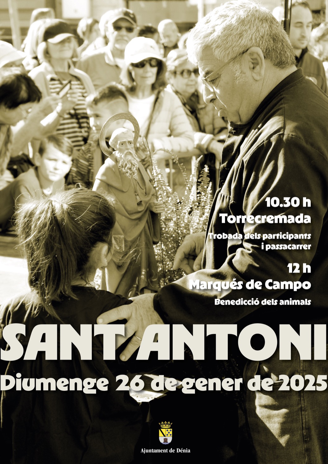 El diumenge 26 de gener celebrem Sant Antoni a Dénia